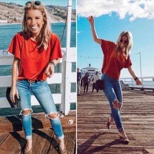 Madewell Shimmer Velvet Shift Ruffles Liquid Oversized Blouse Tunic Freestyle